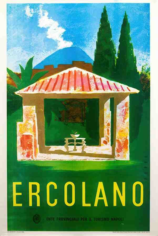 PuppoErcolano Vintage Advert A4 Photo Print