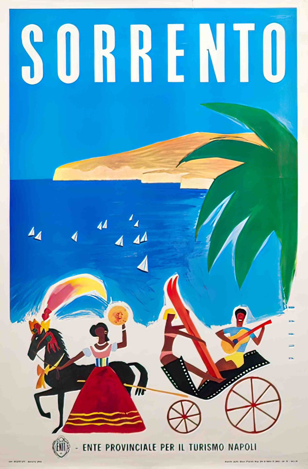 PuppoSorrento Advert A4 Photo Print
