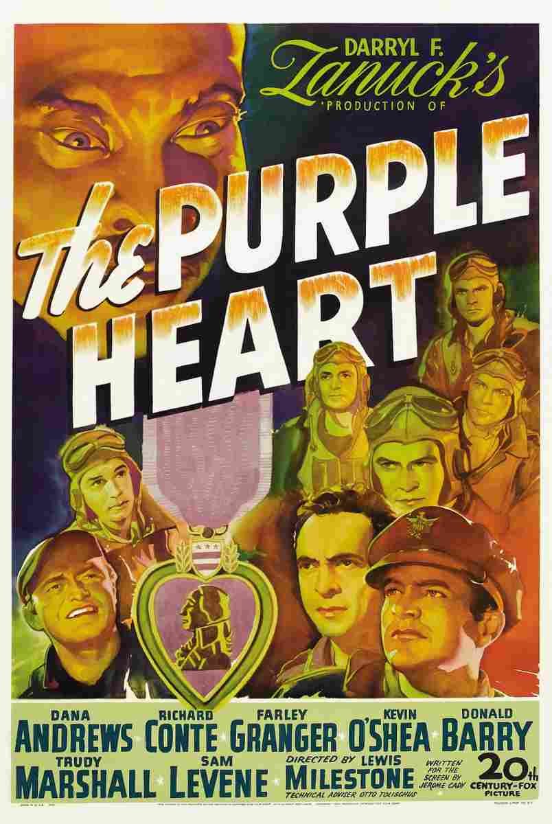 Purple Heart The 01  film star poster A4 Photo Print