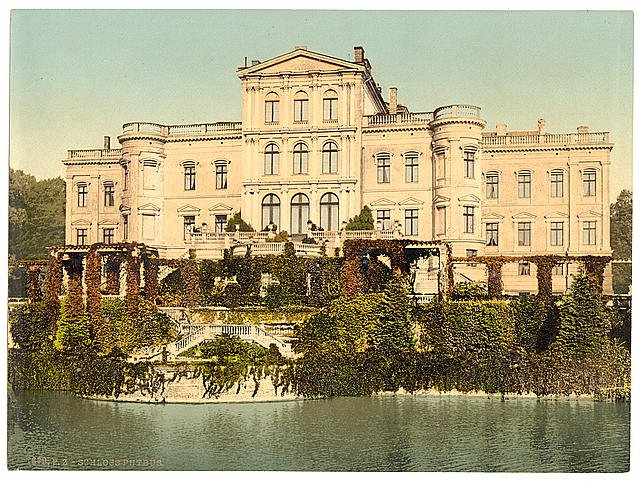Putbus Castle Isle of Rugen Vintage A4 Photo Print