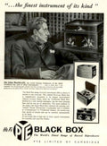 Pye Black Box 1950s Vintage Retro Advert Poster