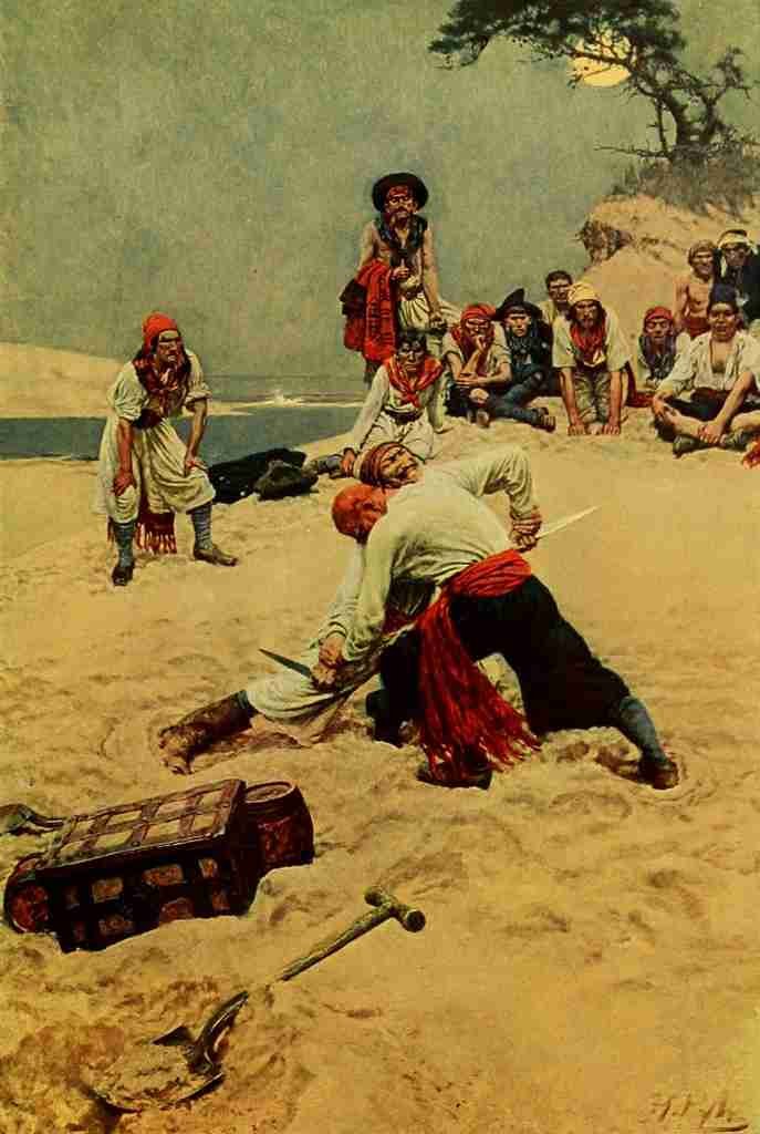 Pyle Howard Book of Pirates 1921 Who shall be captain A4 Photo Print