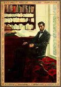 Pyle Howard Greetings from Hearts Delight Farm 1913 Abraham Lincoln A4 Photo Print
