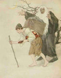 Pyle Katharine Grannys Wonderful Chair 1916 Merrymind and his burden A4 Photo Print