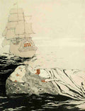 Pyle Katharine Wonder Tales from Many Lands 1920 The mattress floated on A4 Photo Print