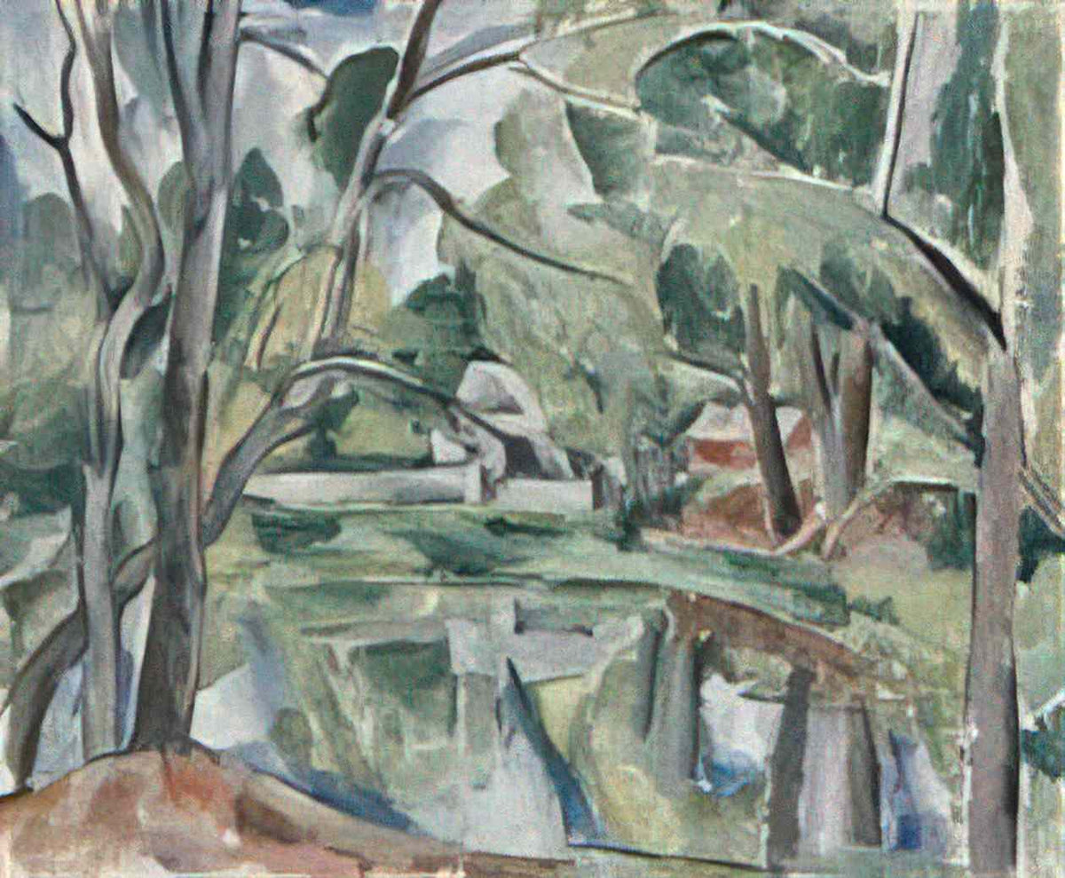 Pyotr Konchalovsky a pond 1920 Art A4 Photo Print