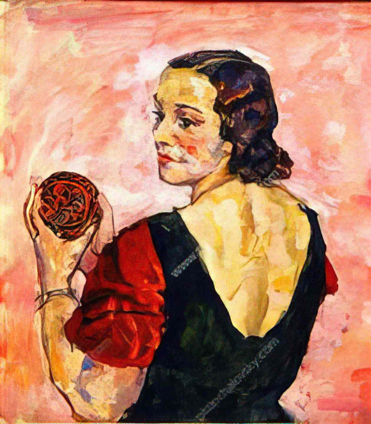 Pyotr Konchalovsky a woman from behind 1935 Art A4 Photo Print