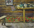 Pyotr Konchalovsky a workshop tomatoes on the bench 1953 Art A4 Photo Print