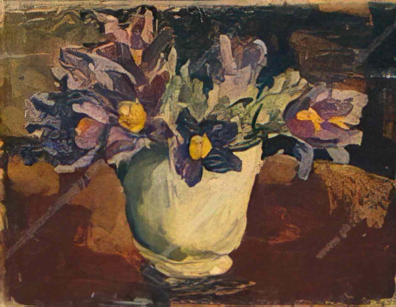 Pyotr Konchalovsky anemone 1930 Art A4 Photo Print