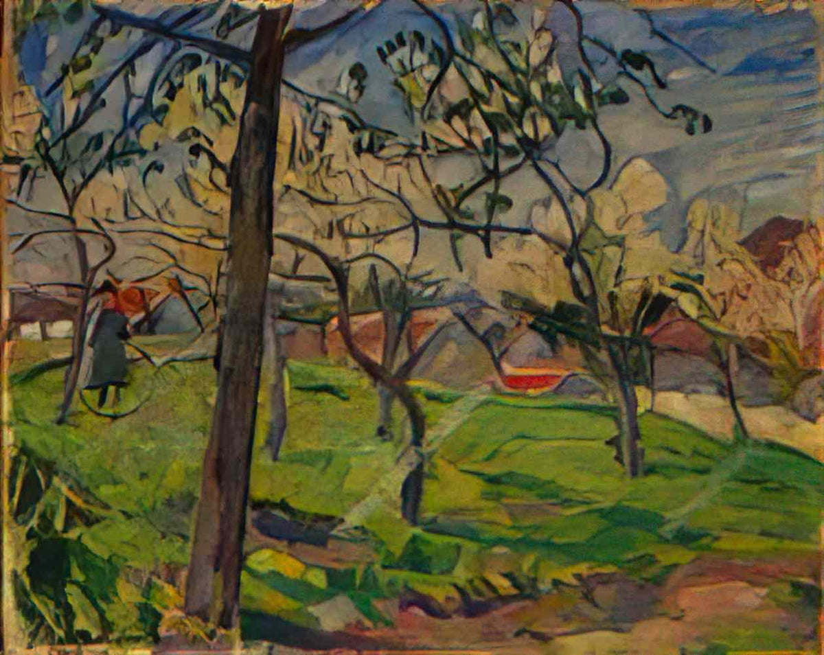 Pyotr Konchalovsky apple tree in blossom 1907 Art A4 Photo Print