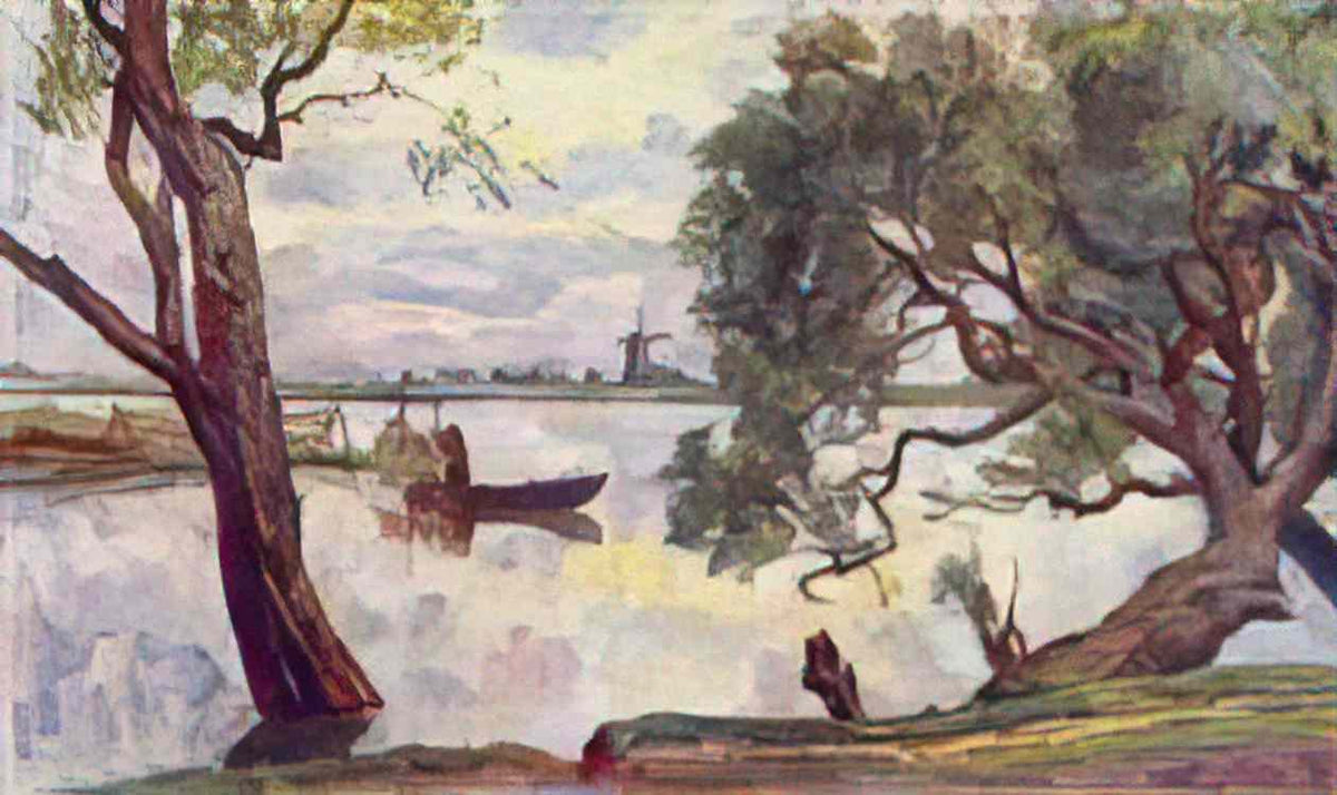 Pyotr Konchalovsky at lake ilmen Art A4 Photo Print