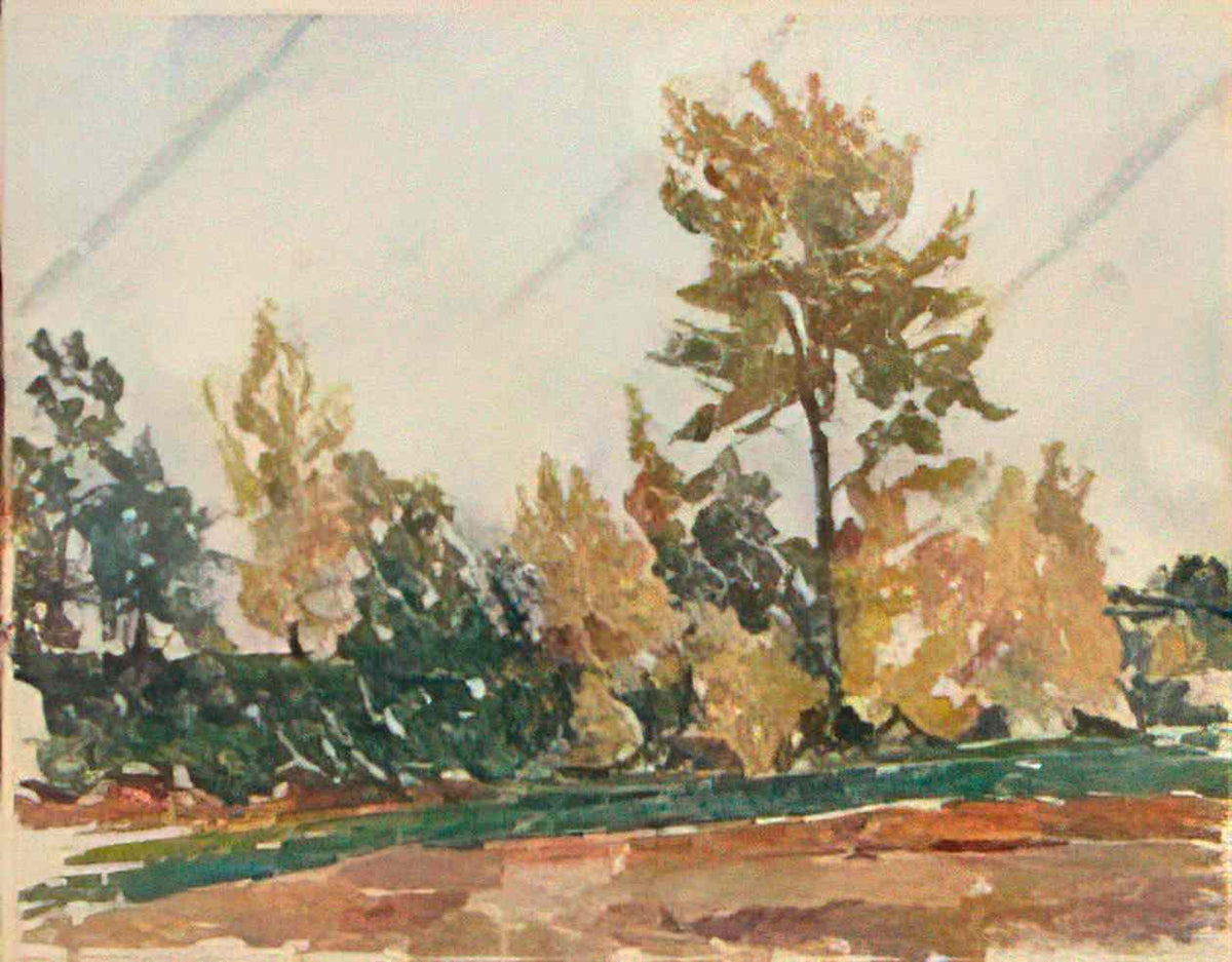 Pyotr Konchalovsky autumn landscape 1923 Art A4 Photo Print