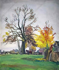 Pyotr Konchalovsky autumn landscape 1930 Art A4 Photo Print
