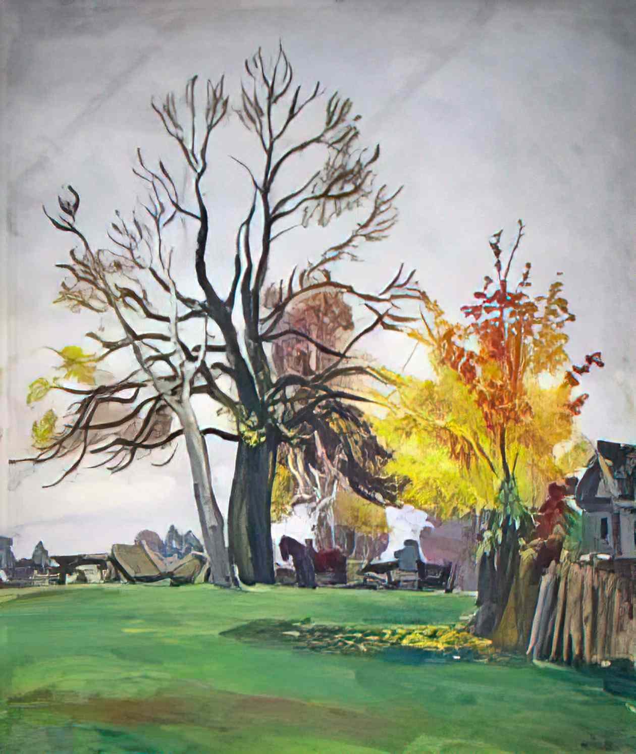 Pyotr Konchalovsky autumn landscape 1930 Art A4 Photo Print