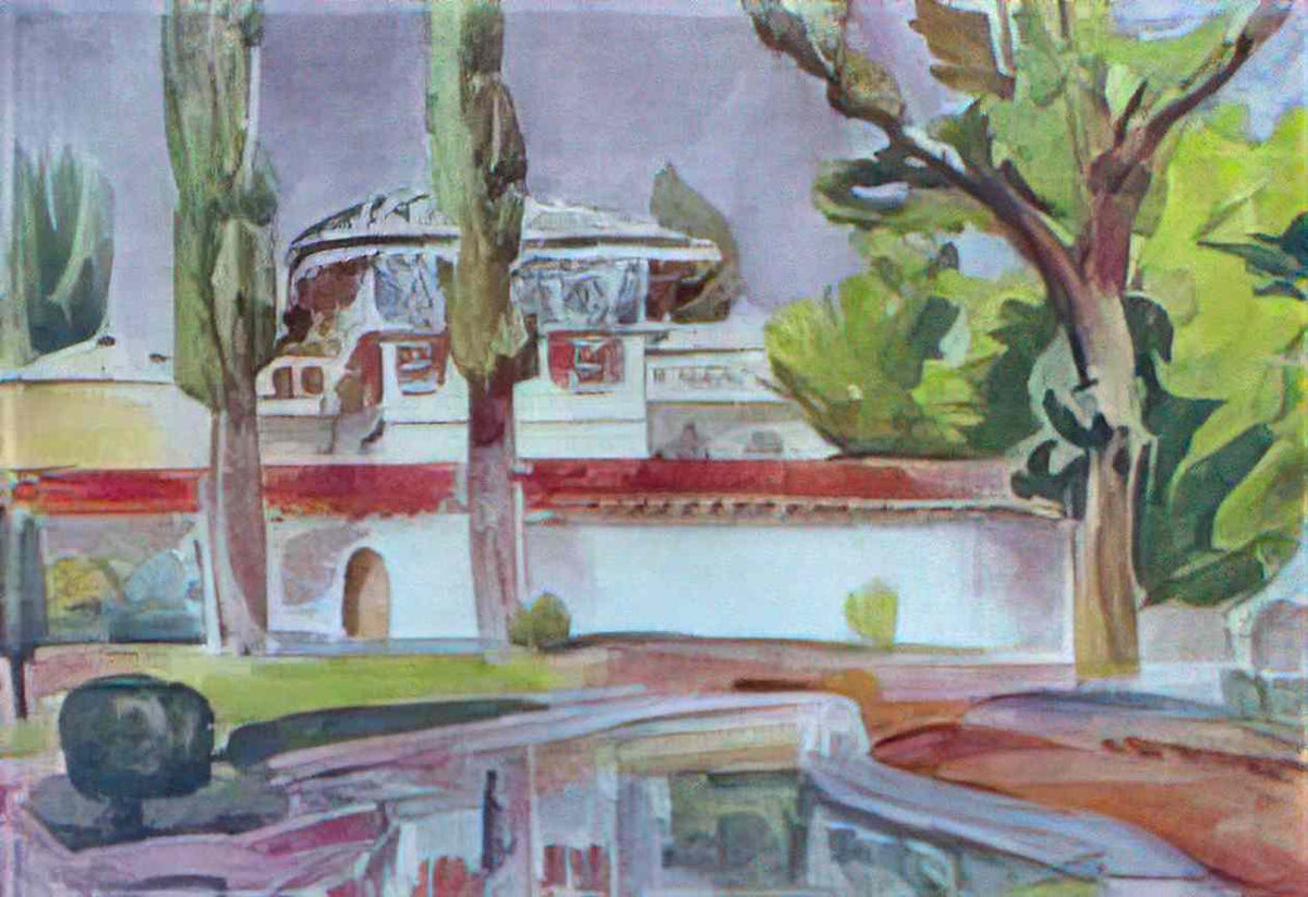 Pyotr Konchalovsky bakhchisarai khan s palace 1930 Art A4 Photo Print