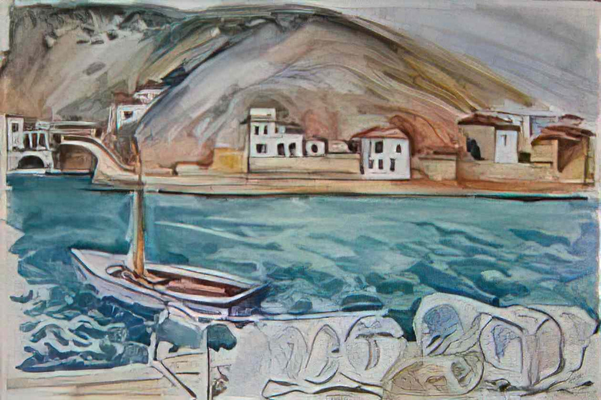 Pyotr Konchalovsky balaklava fishing nets 1929 1 Art A4 Photo Print