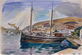 Pyotr Konchalovsky balaklava ship to the shore 1929 Art A4 Photo Print