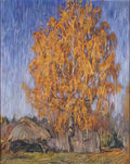 Pyotr Konchalovsky belkino birch 1907 Art A4 Photo Print