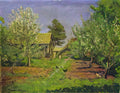Pyotr Konchalovsky blossoming garden 1953 Art A4 Photo Print