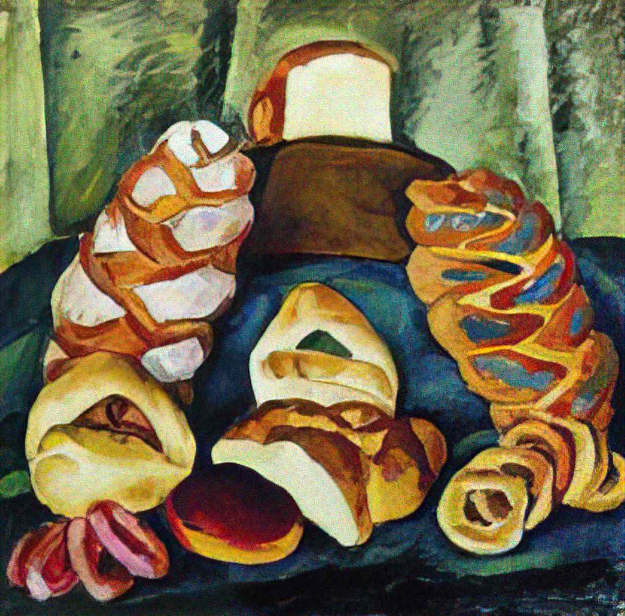 Pyotr Konchalovsky bread on the green 1913 Art A4 Photo Print