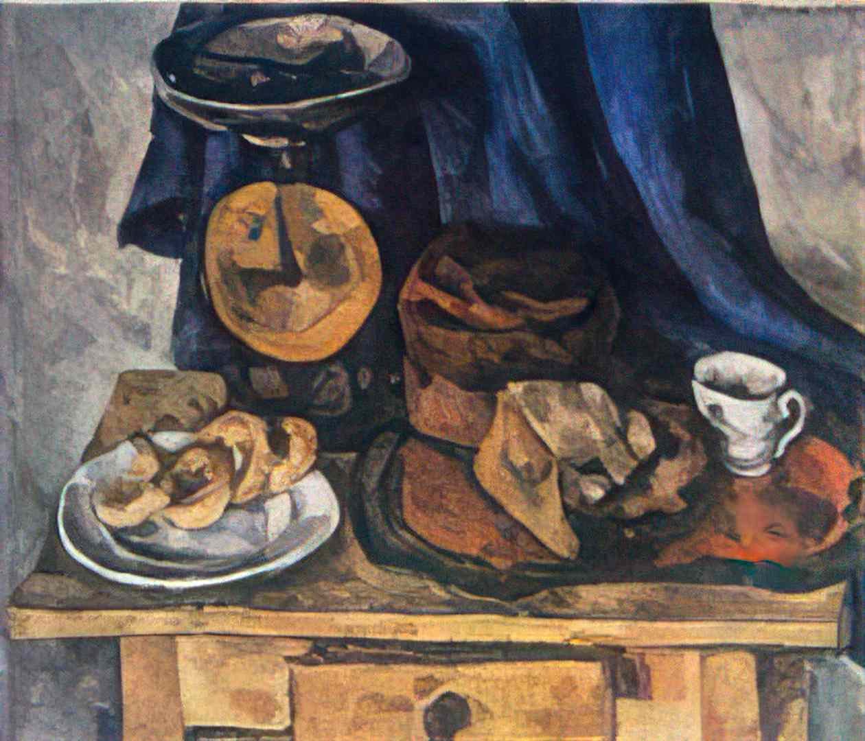 Pyotr Konchalovsky breads 1920 Art A4 Photo Print