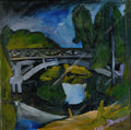 Pyotr Konchalovsky bridge in abramtsevo 1911 Art A4 Photo Print