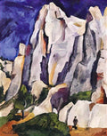 Pyotr Konchalovsky cassis cliffs 1913 Art A4 Photo Print
