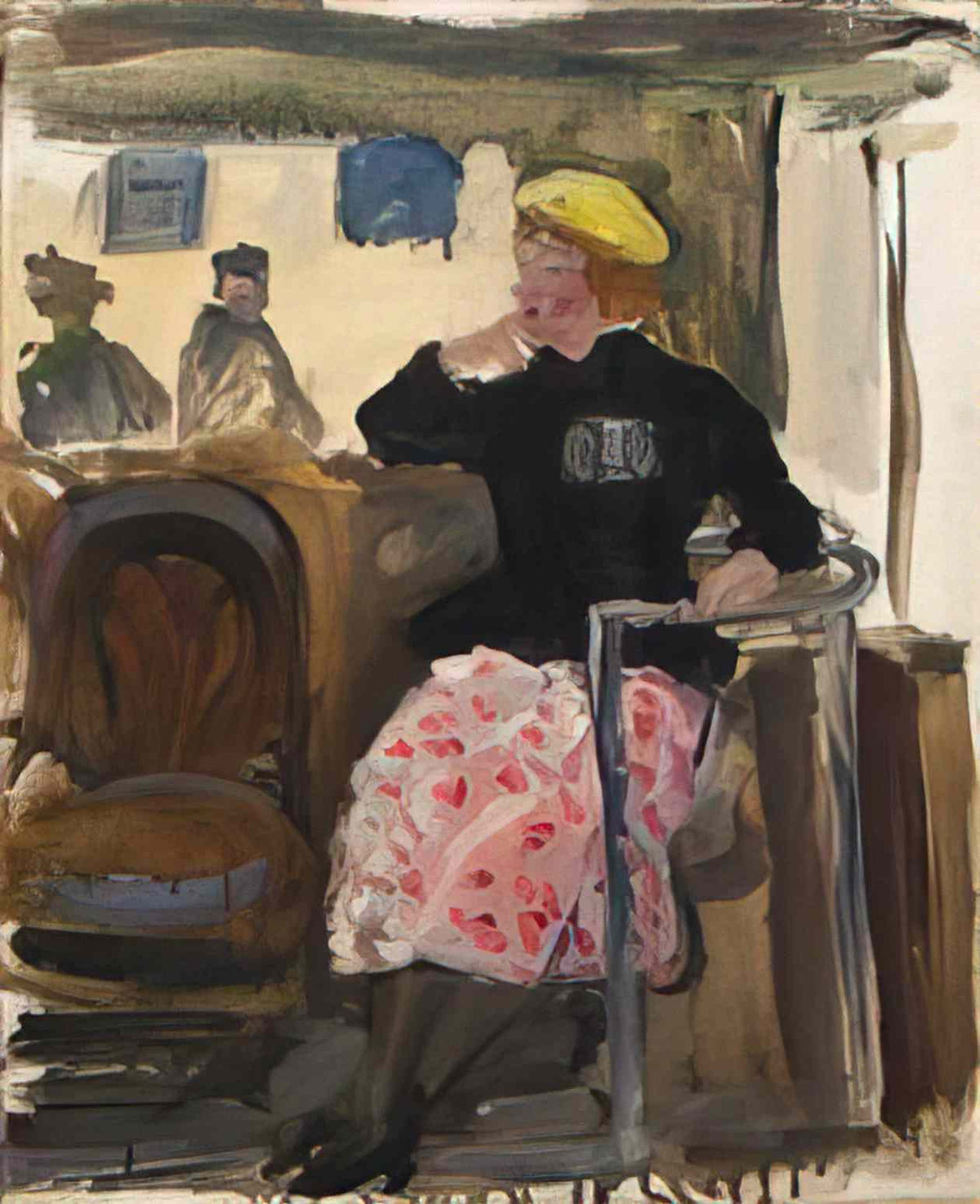 Pyotr Konchalovsky conductress 1950 Art A4 Photo Print