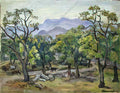 Pyotr Konchalovsky crimea evening landscape yayla 1930 Art A4 Photo Print