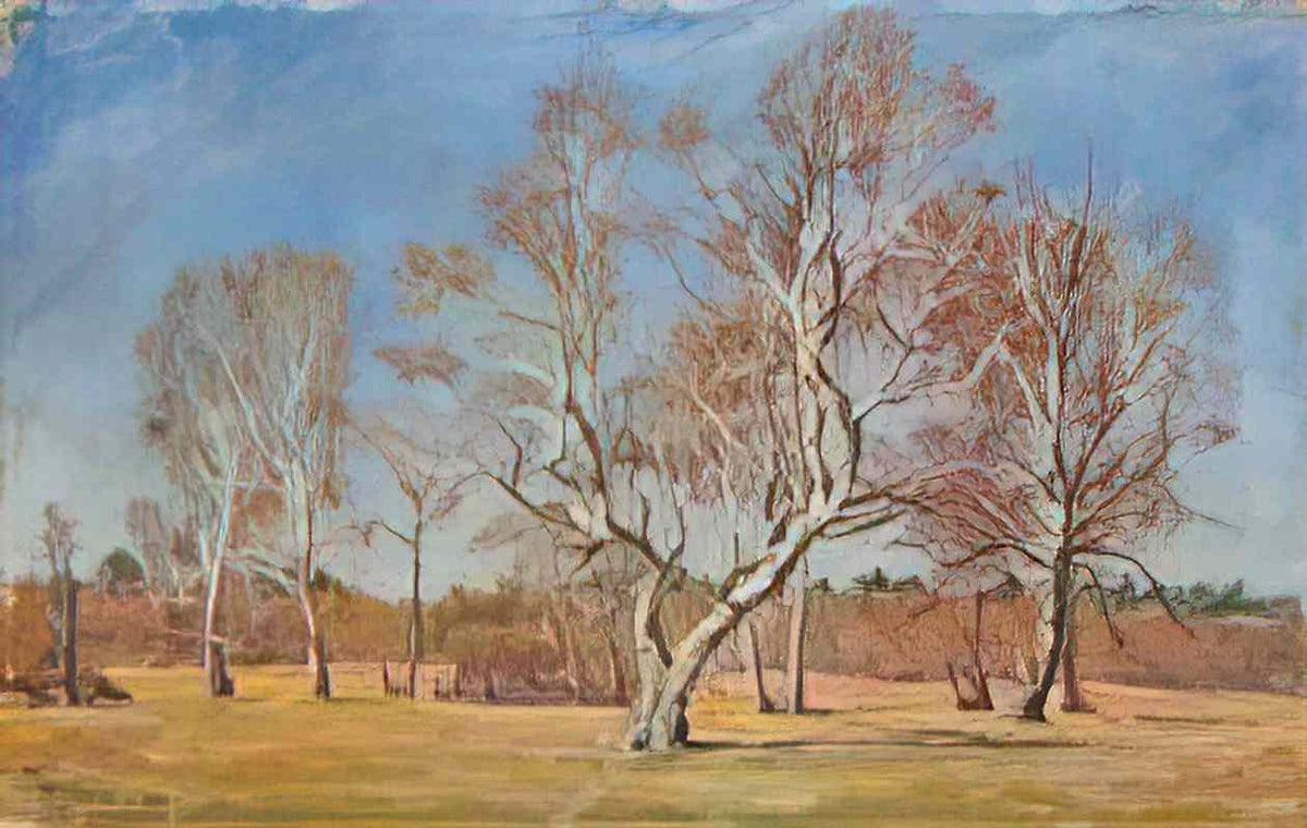 Pyotr Konchalovsky early spring birches 1948 Art A4 Photo Print