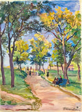 Pyotr Konchalovsky essentuki 1948 Art A4 Photo Print
