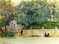 Pyotr Konchalovsky essentuki stairs 1948 Art A4 Photo Print
