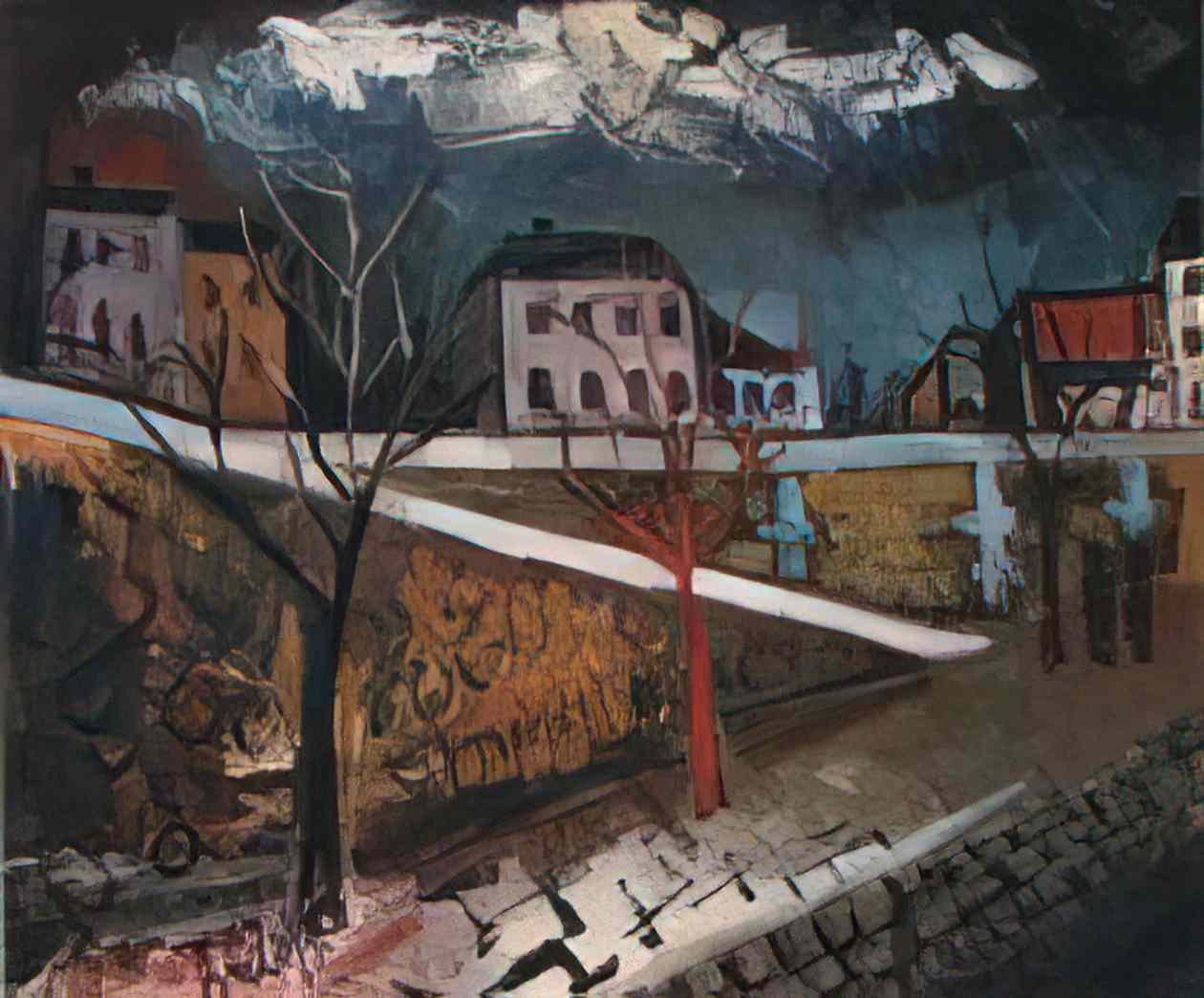 Pyotr Konchalovsky evening on the pier 1920 Art A4 Photo Print