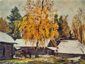 Pyotr Konchalovsky first snow 1940 Art A4 Photo Print