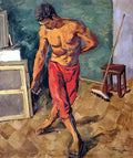 Pyotr Konchalovsky floor polisher 1946 Art A4 Photo Print