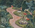 Pyotr Konchalovsky flower garden 1909 Art A4 Photo Print