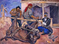 Pyotr Konchalovsky forging of buffalo 1927 Art A4 Photo Print
