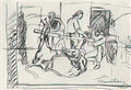 Pyotr Konchalovsky forging of buffalo study 1927 1 Art A4 Photo Print