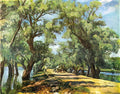 Pyotr Konchalovsky fotieva road 1926 Art A4 Photo Print
