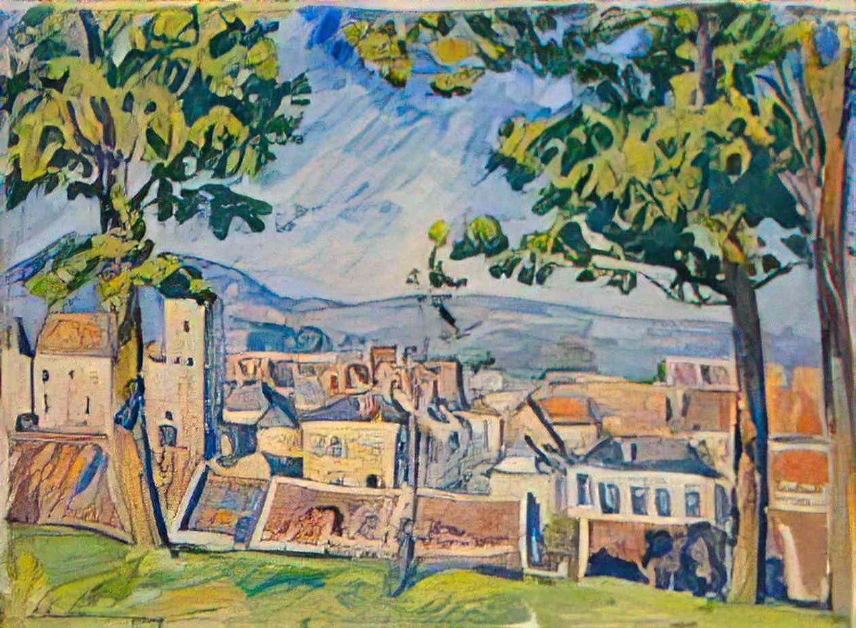 Pyotr Konchalovsky france nemours 1908 Art A4 Photo Print