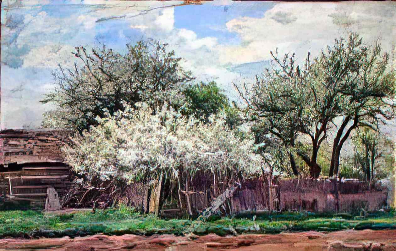 Pyotr Konchalovsky garden in bloom 1932 Art A4 Photo Print