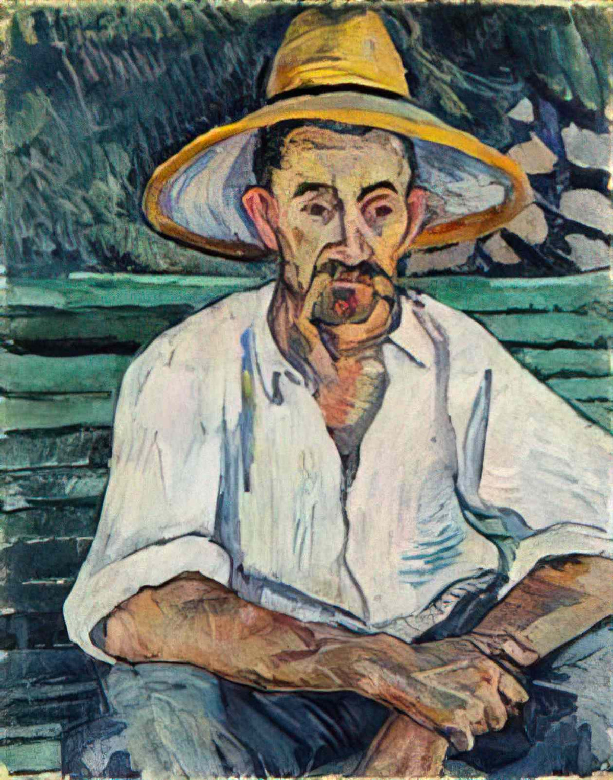 Pyotr Konchalovsky gardener 1908 Art A4 Photo Print