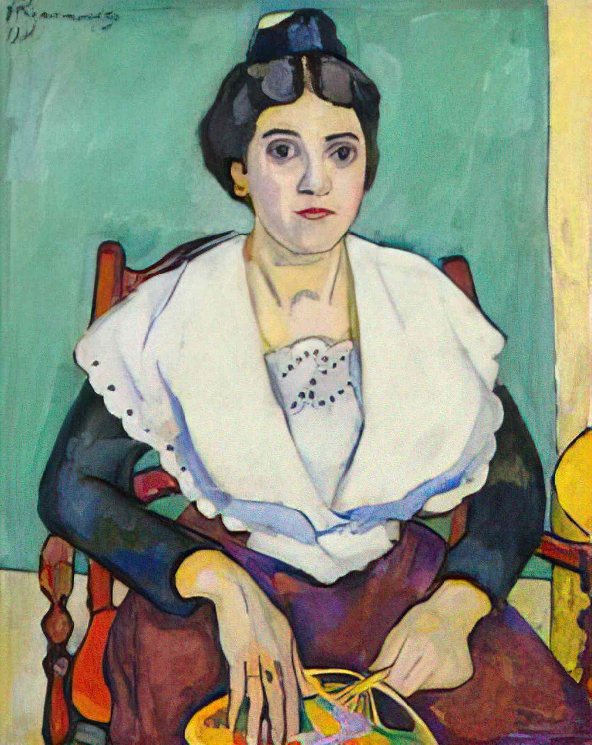 Pyotr Konchalovsky girl from arles 1908 1 Art A4 Photo Print