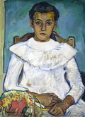 Pyotr Konchalovsky girl with a fan 1908 Art A4 Photo Print