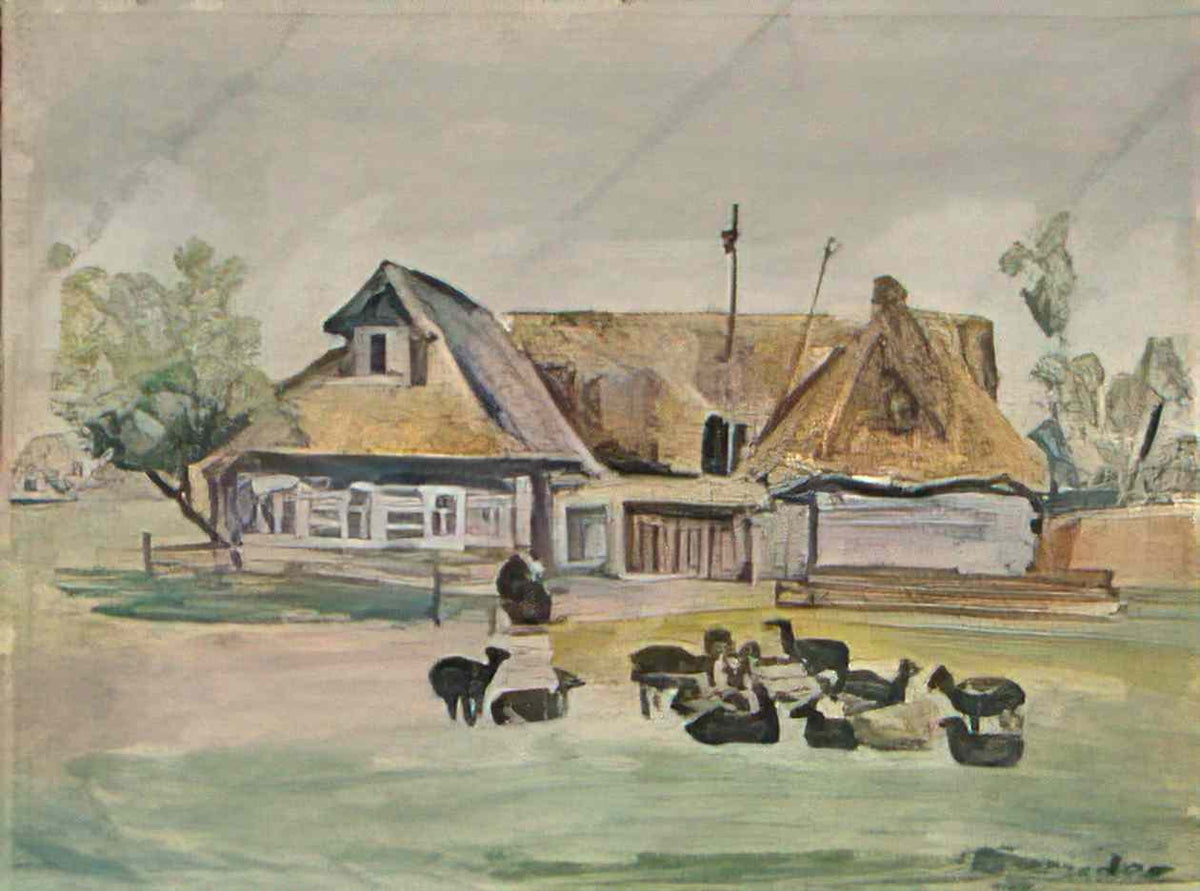 Pyotr Konchalovsky hamlet sheep 1931 Art A4 Photo Print