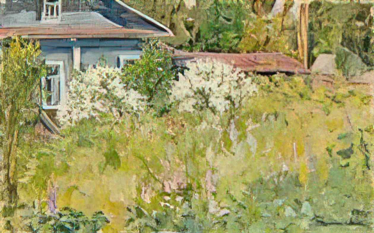 Pyotr Konchalovsky jasmine bush 1955 Art A4 Photo Print