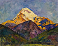 Pyotr Konchalovsky kazbek early morning 5 00 am 1927 Art A4 Photo Print
