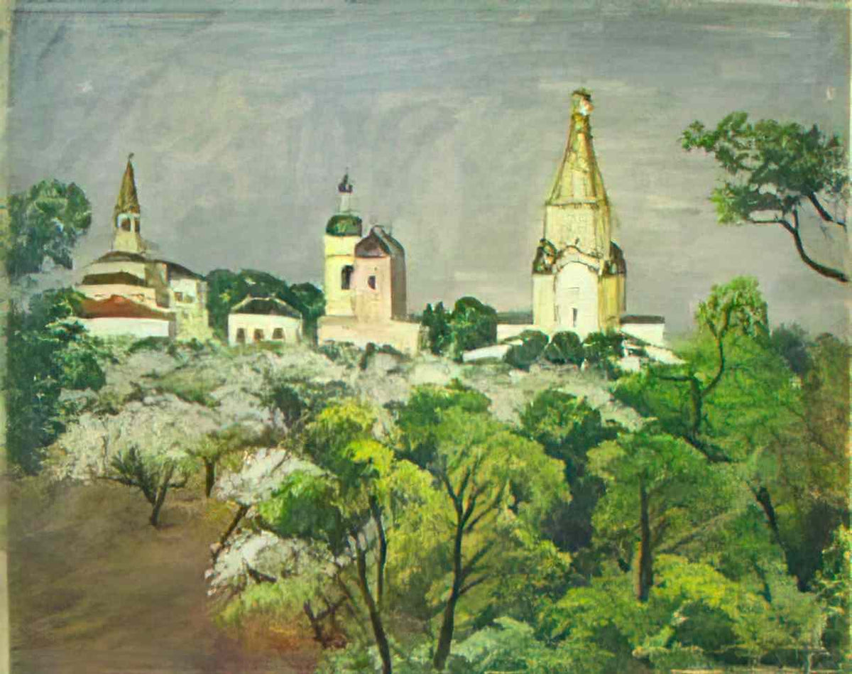 Pyotr Konchalovsky kolomenskoye after the rain 1930 Art A4 Photo Print