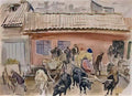 Pyotr Konchalovsky kutaisi grape market 1935 Art A4 Photo Print
