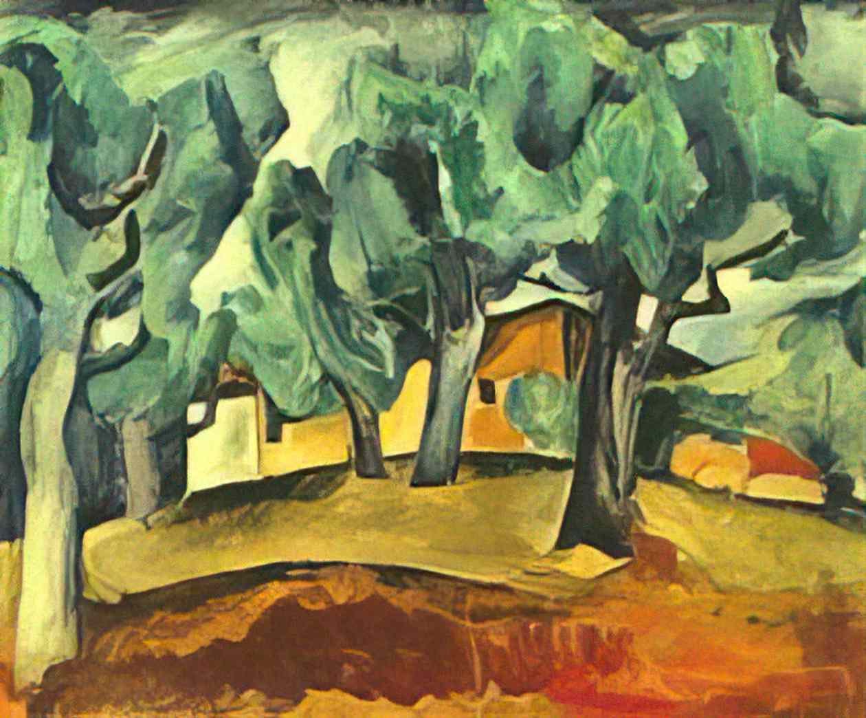 Pyotr Konchalovsky landscape 1912 Art A4 Photo Print